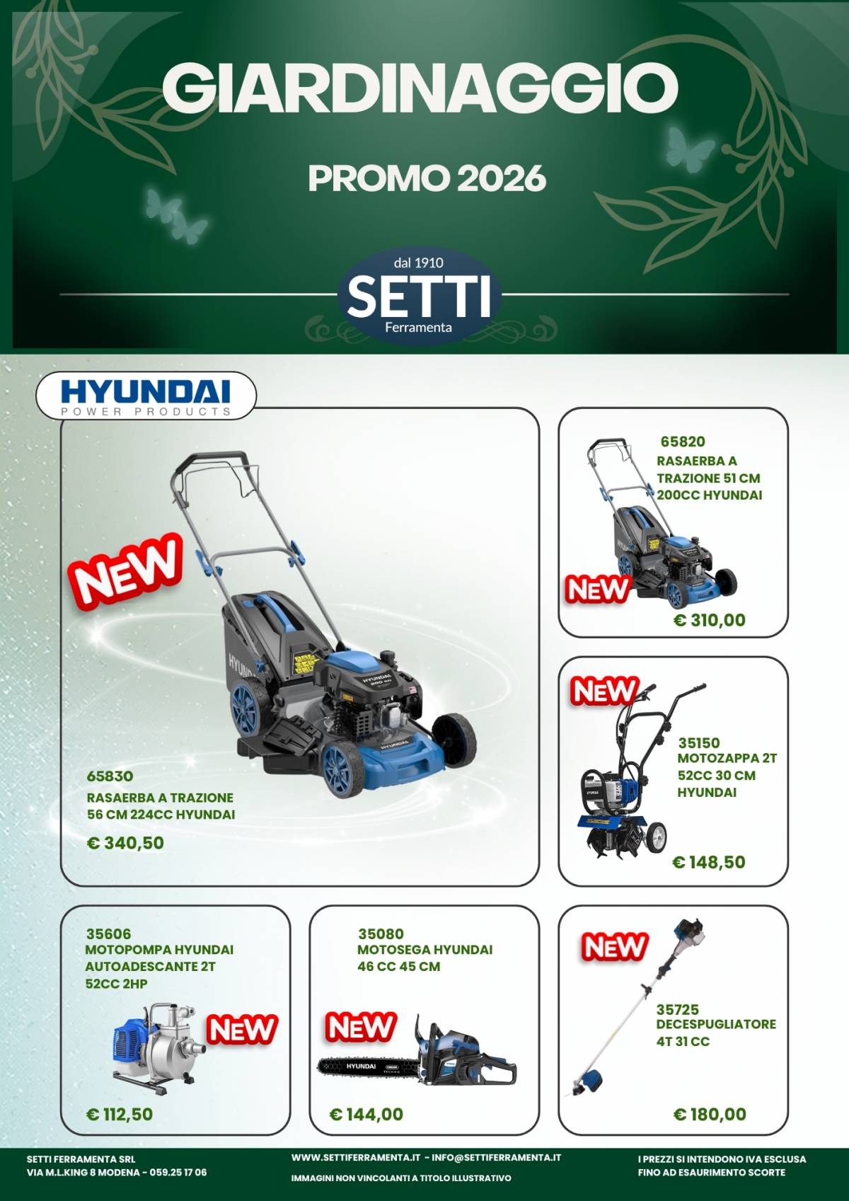 Soluzioni professionali per il giardinaggio