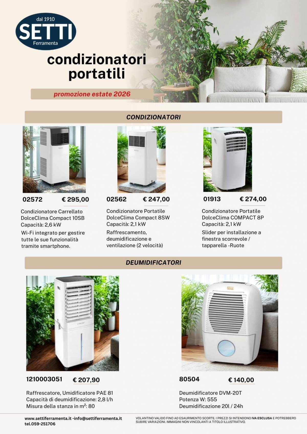Codizionatori Portatili