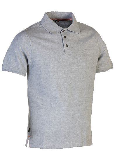 Polo Levi Manica Corta Herock Grigio Chiaro