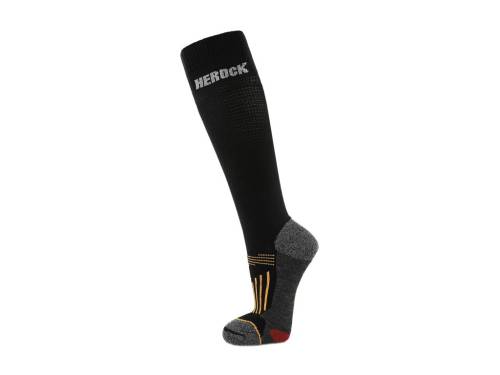 Calza Lunga al Ginocchio Alta Compressione COMPRESSION Herock Colore Nero Taglia 44/46