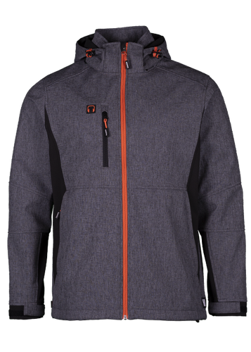 Giacca Softshell Walder Herock Nero/Antracite