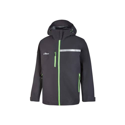 Giacca Guscio Imbottito Tutendo U-Power Asphalt Grey/Green