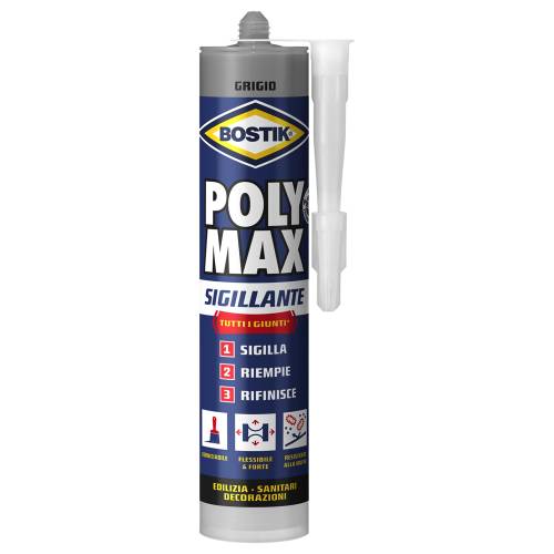 Bostik Poly Max Sigillante Grigio Cartuccia da 280 ml