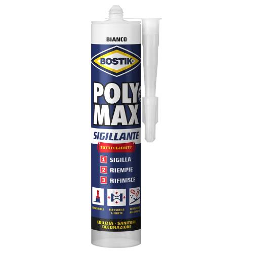 Bostik Poly Max Sigillante Bianco Cartuccia da 280 ml