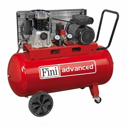 Compressore FINI MK102N 50lt 220V a Cinghia 235 l/min.