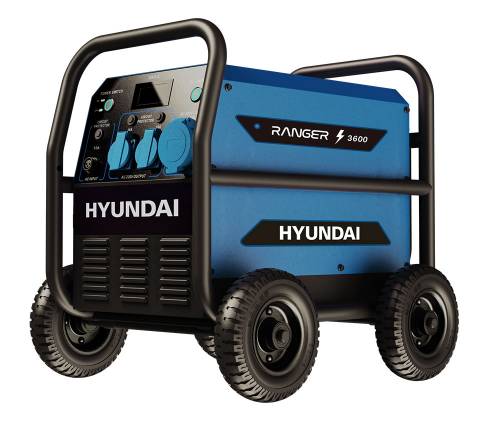 Power Station Carrellato Hyundai 3600W Heavy Duty