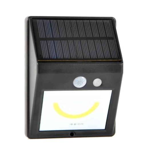 Lampada SegnaPasso Solare + Sensore Pres.Solar Light