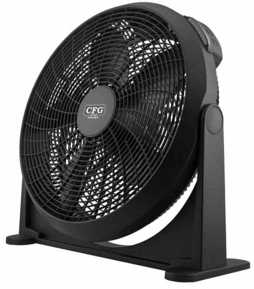 Ventilatore a Terra e/o a Parete 50cm 70W Black Circle 50