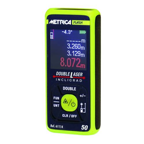Metro Laser + Inclinometro 50 MR Ric.