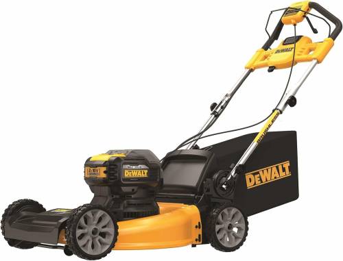 Rasaerba Semovente a Batt.18V. Mulching DeWalt con Batteria e Caricabatteria