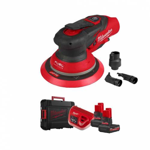 Levigatrice Palmare Orbitale 150mm Orbita 5 mm Milwaukee M12 FROS5-502X