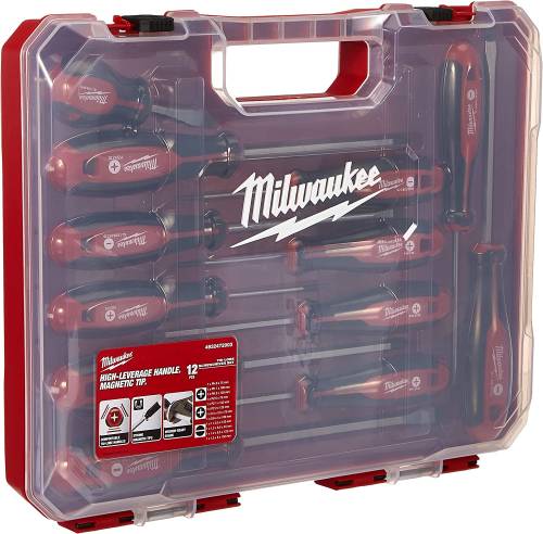 Serie Giraviti Set4 12 pezzi in valigetta Milwaukee