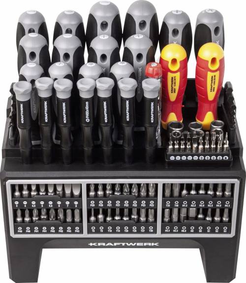 Set Cacciaviti e Punte 114 pz Kraftwerk