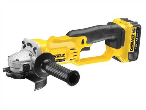 Smerigliatrice a Batteria DeWALT 125mm 18V. 4.0AH LI