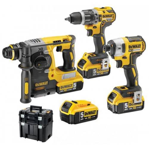 Tassellatore SDS-PLUS+Trapano a Percuss.+ Avvitatore Imp DeWalt