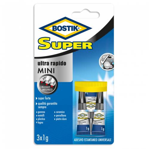 Bostik Super Mini Adesivo Universale 3x1 gr