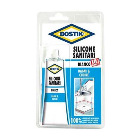 Bostik Universale Silicone Sanitari Bianco 60ml