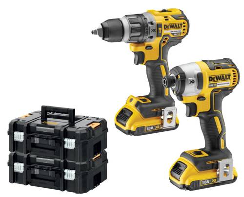 Kit DeWalt Trapano Perc.+Avvitatore + Valigetta