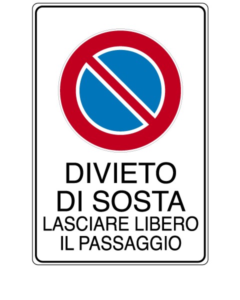 Cartello Divieto di Sosta