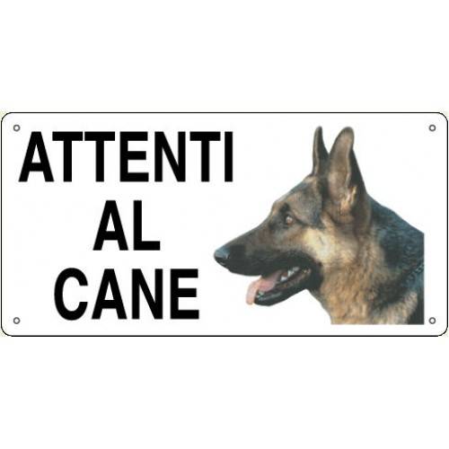 Cartello Attenti Al Cane