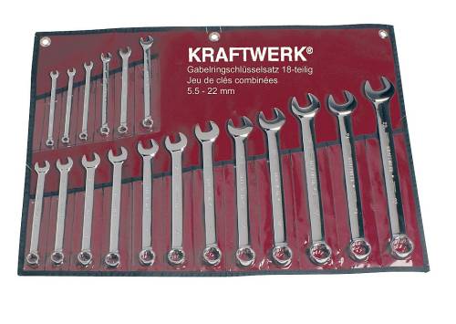 Serie Chiavi Combinate Lucide Kfrafwerk 5,5 - 22 mm