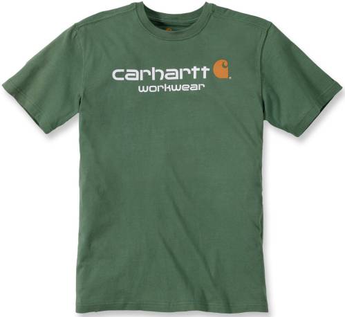 T-Shirt Core Logo Carhartt - Verde - TAGLIA DISPONIBILE XL