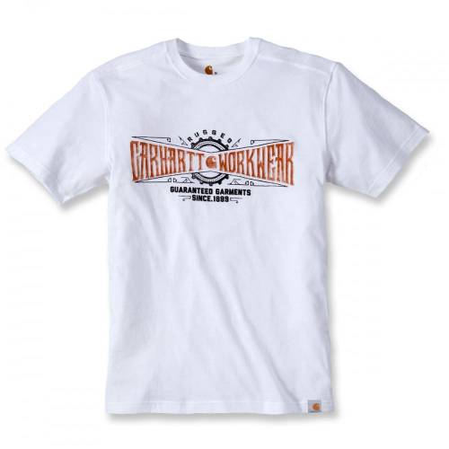 T-Shirt CARHARTT Crew Graphic White