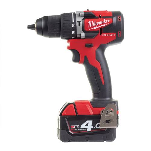 Trapano con Percussione Brushless Milwaukee 18V 4.0Ah
