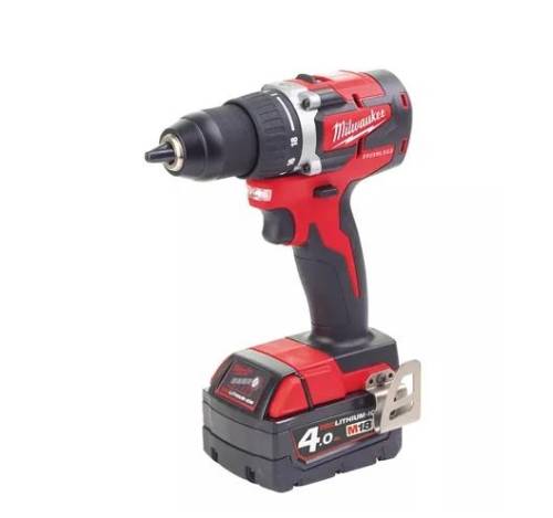 Trapano Avvitatore Compact Milwaukee Brushless 18V 4.0Ah