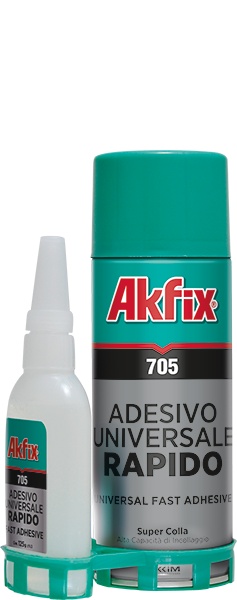 Adesivo Universale Rapido AKFIX705 L125gr+400 ml