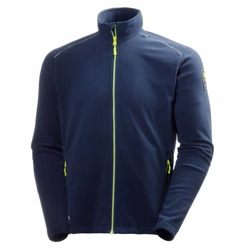 Giacca Pile Helly Hansen con Zip Aker Fleece Evening Blu