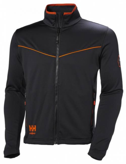 Felpa Stretch Helly Hansen Nera Chelsea Evolution MIDL