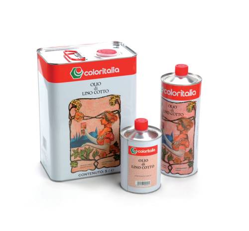 Olio di Lino Cotto Lt 1