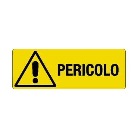 Cartello Pericolo