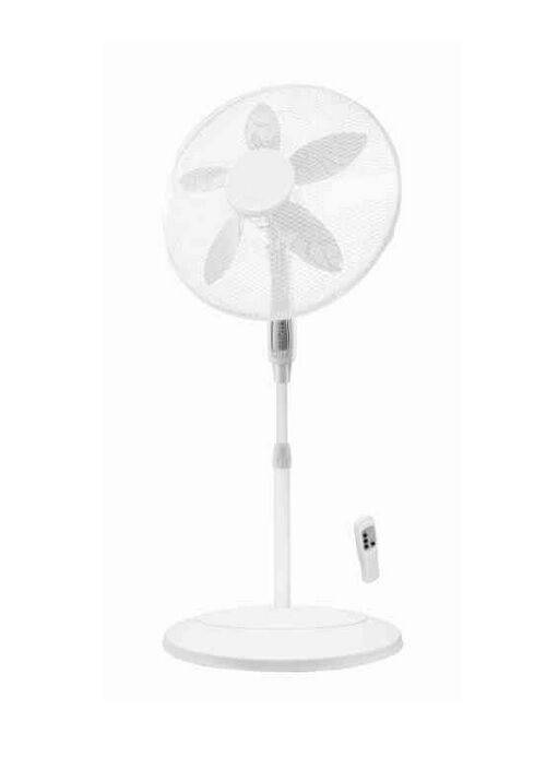 Ventilatore a Piantana Bianco 45 cm Timer - Telecomando