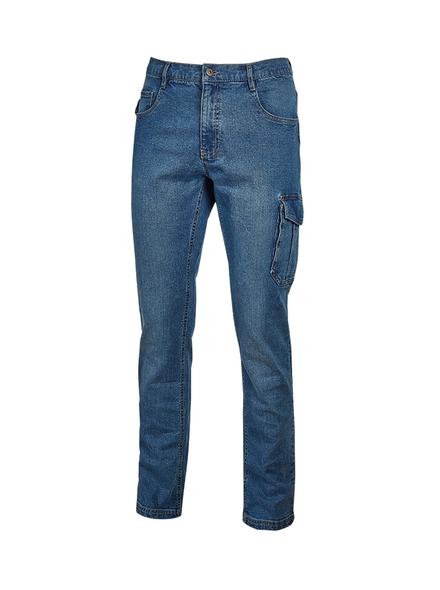 JAM GUADO JEANS - Jeans da Lavoro 5 Tasche Stretch Slim Fit