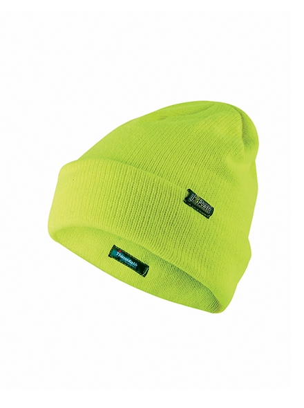 Cuffia Invernale Interno Thinsulate Giallo Fluo