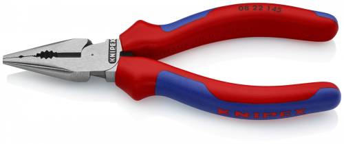 KNIPEX 08 22 145 Pinza universale con testa a punta 145 mm bonderizzata nera riv