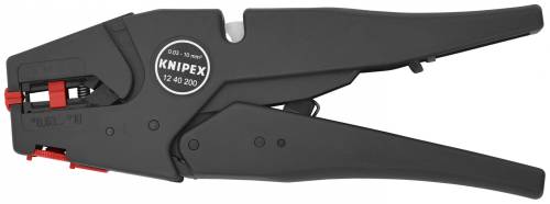 KNIPEX 12 40 200 Pinza spelacavi frontale a regolazione automatica 200 mm 