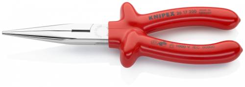 KNIPEX 26 17 200 Pinza per meccanica - con becchi mezzotondi con tronchese (pinz