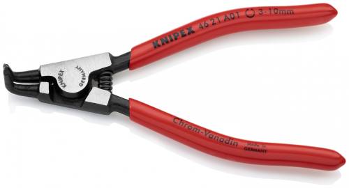 KNIPEX 46 21 A01 Pinza per anelli di sicurezza per anelli di sicurezza esterni s