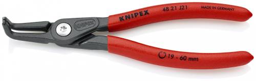 KNIPEX 48 21 J21 Pinza di precisione per anelli di sicurezza per anelli di sicur