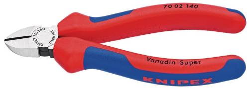 KNIPEX 70 01 140 Tronchese laterale per meccanica 140 mm bonderizzata nera rives