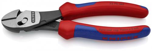 KNIPEX 73 72 180 TwinForce® Tronchesi laterale ad alta prestazione 180 mm bonder