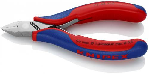 KNIPEX 77 42 115 Tronchese laterale per eletronica 115 mm rivestiti in materiale