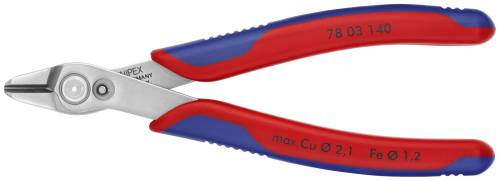 KNIPEX 78 03 140 Electronic Super Knips® XL 140 mm rivestiti in materiale bicomp