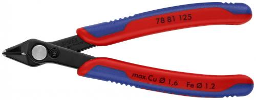 KNIPEX 78 81 125 Electronic Super Knips® 125 mm brunita rivestiti in materiale b