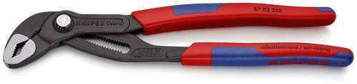 KNIPEX 87 02 250 Cobra® Pinza regolabile di nuova generazione per tubi e dadi 25