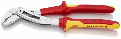 KNIPEX 88 06 250 Alligator® Pinza regolabile per tubi e dadi 250 mm cromata isol