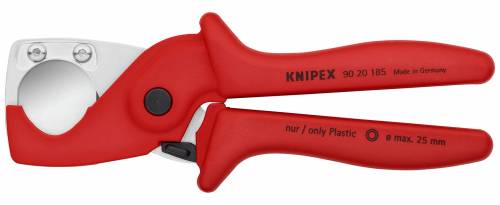 KNIPEX 90 20 185 Tagliatubi per tubi flessibili e guaine protettive 185 mm in pl